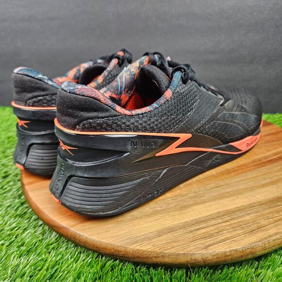 Reebok Nano X3 Shoes Mens Size 10.5 Black Red Athletic Training Sneaker HP6075 main image 12